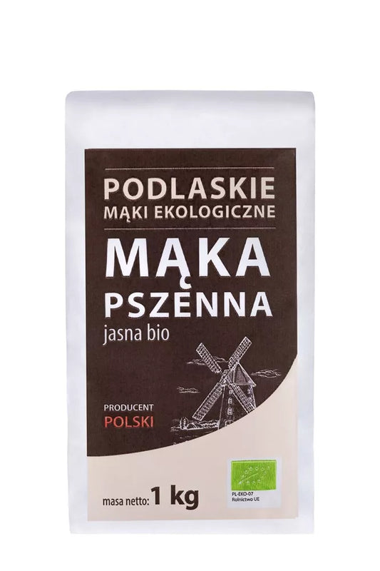 BIO LIFE Mąka pszenna jasna typ 550 (1 kg) - BIO