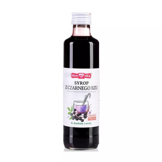 POLSKA RÓŻA Syrop z czarnego bzu (315g)