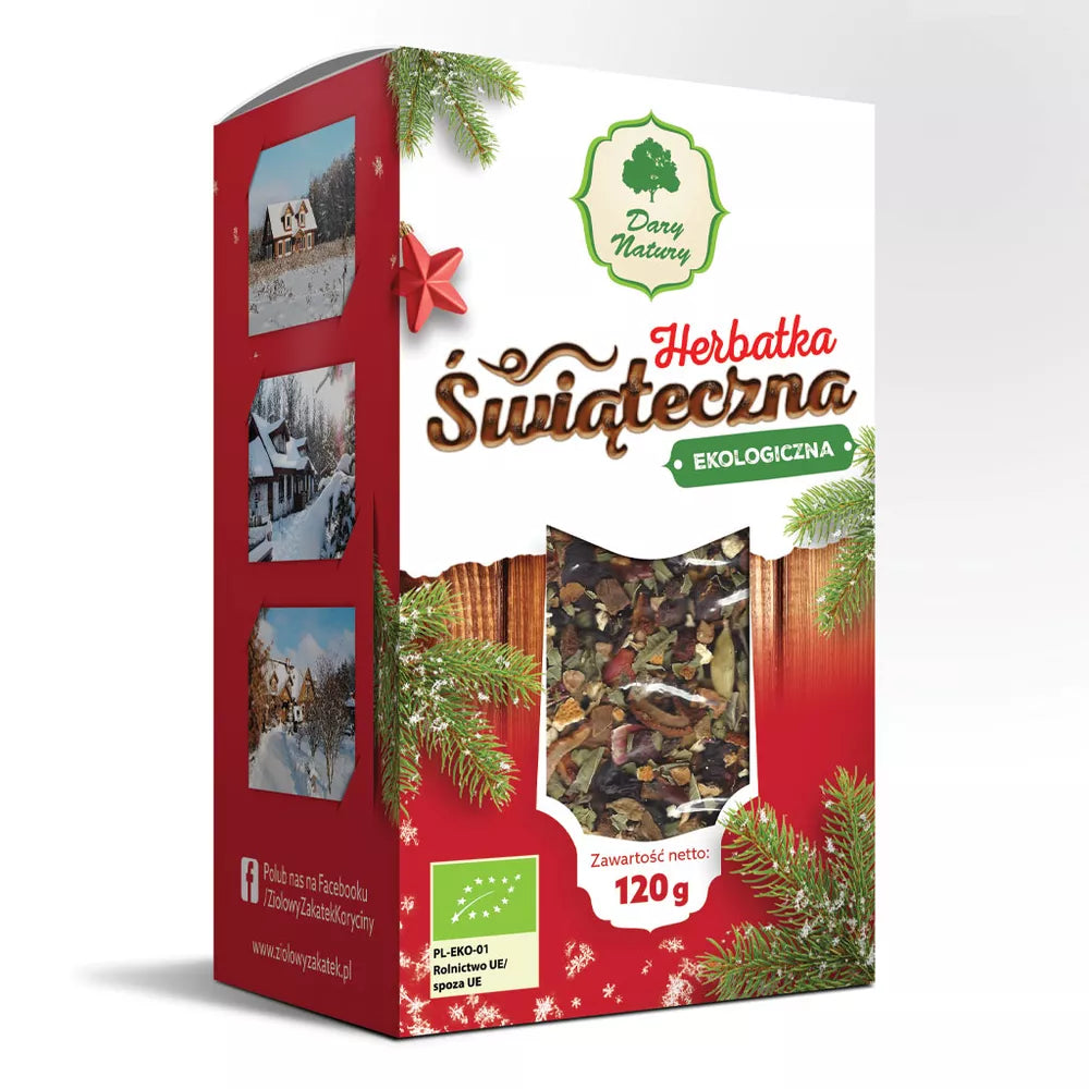 DARY NATURY Herbatka świąteczna (120 g) - BIO (produkt sezonowy)