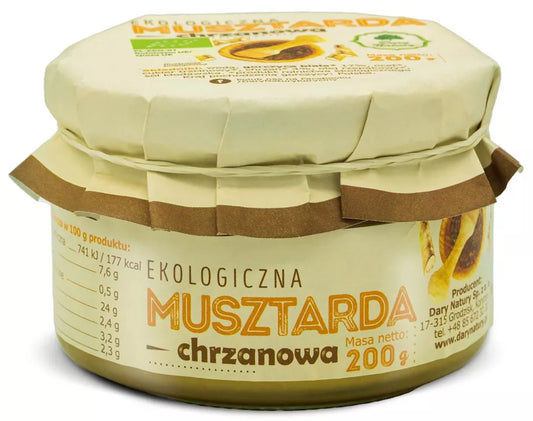 DARY NATURY Ćwikła z chrzanem ekologiczna (270g) - BIO