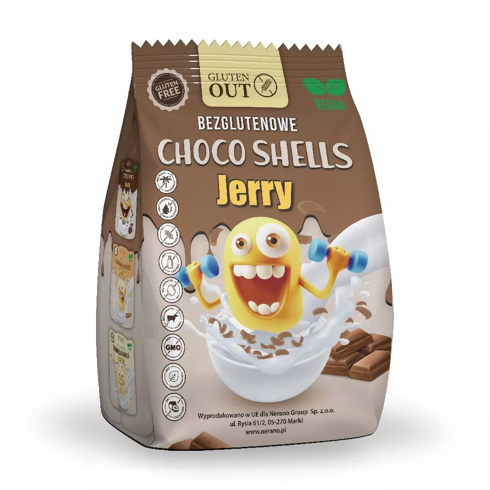 GLUTEN OUT Kulki śniadaniowe waniliowe, bezglutenowe (375g)