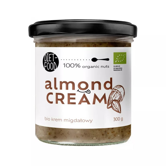DIET-FOOD Krem z migdałów (300 g) - BIO
