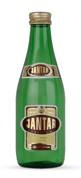 JANTAR Woda źródlana średniozmineralizowana gazowana Premium (330ml)