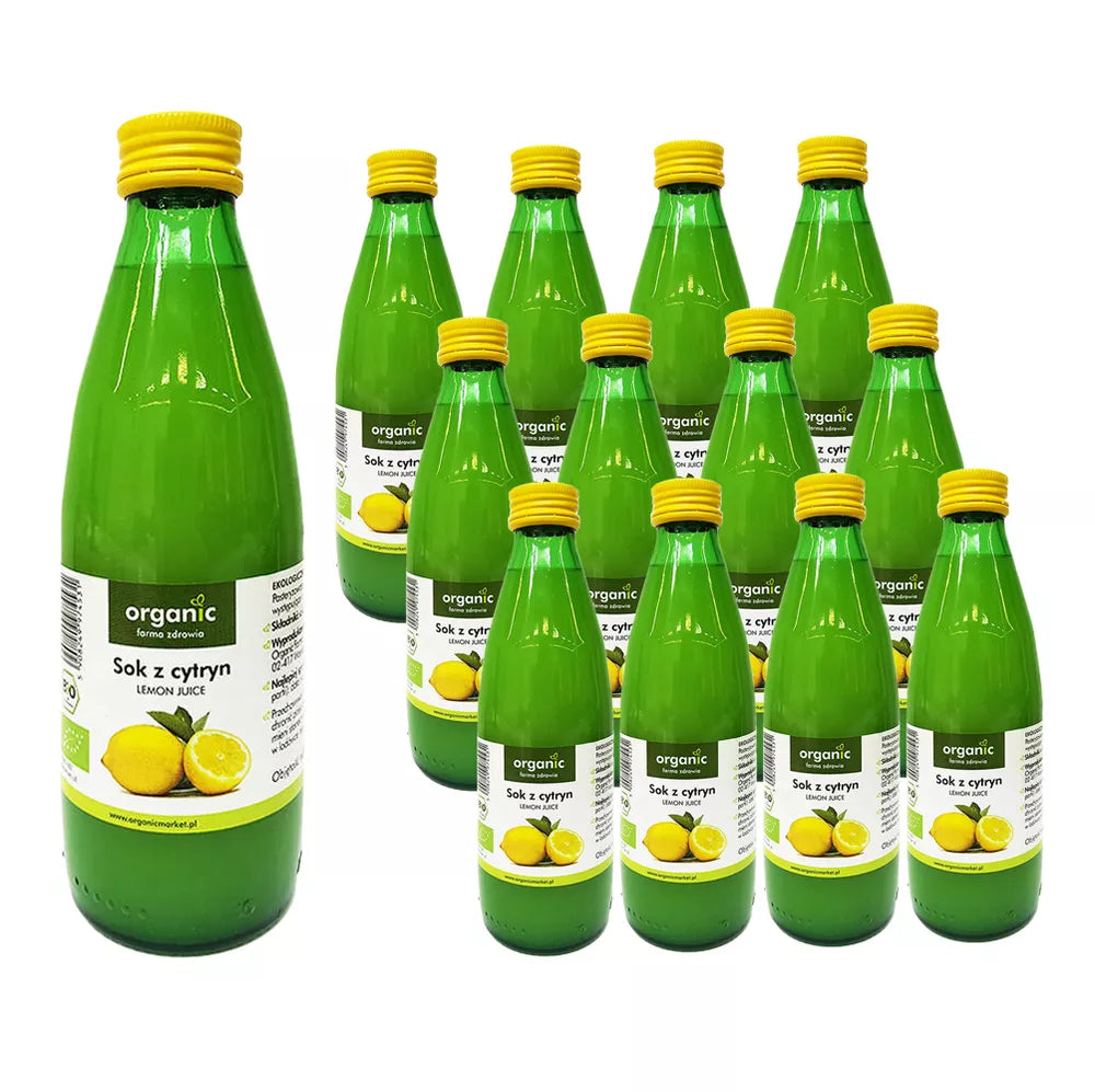 ORGANIC Sok z cytryn ekologicznych 100% (250ml) - BIO