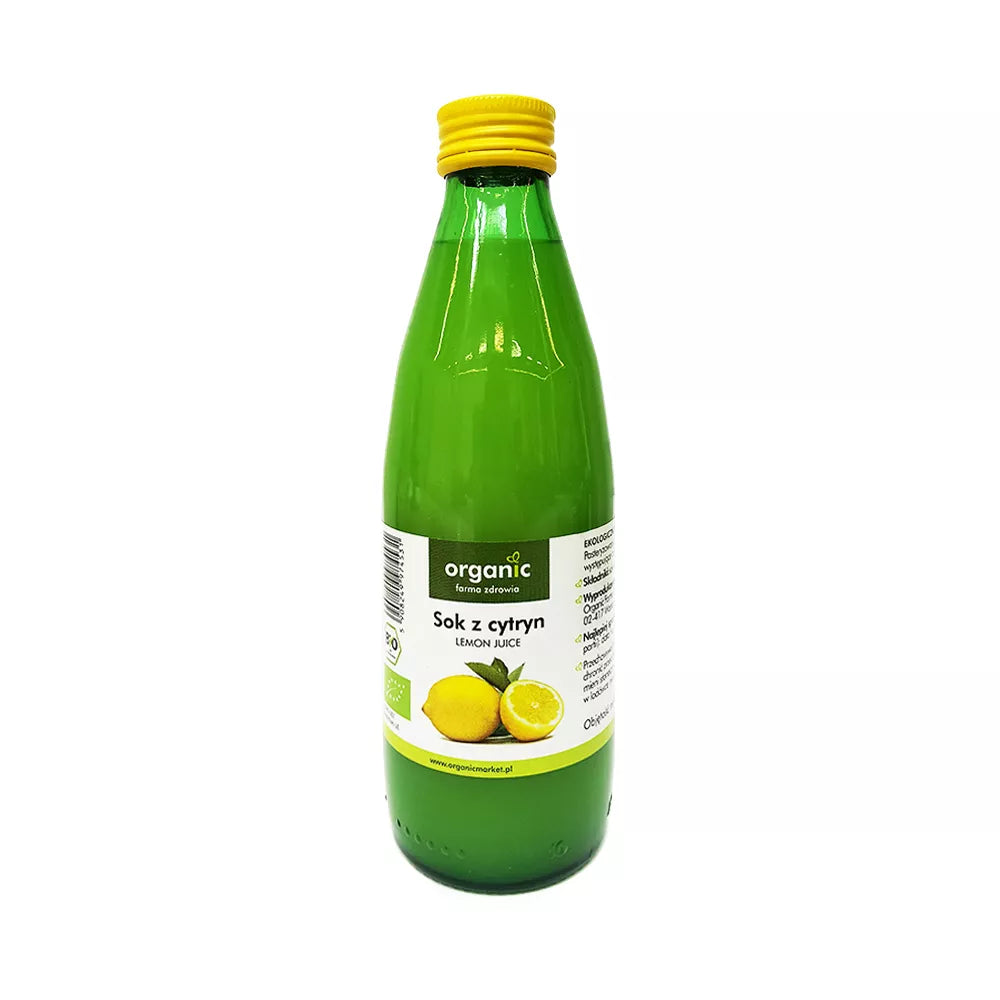 ORGANIC Sok z cytryn ekologicznych 100% (250ml) - BIO