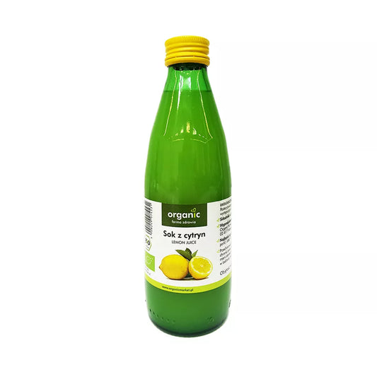 ORGANIC Sok z cytryn ekologicznych 100% (250ml) - BIO