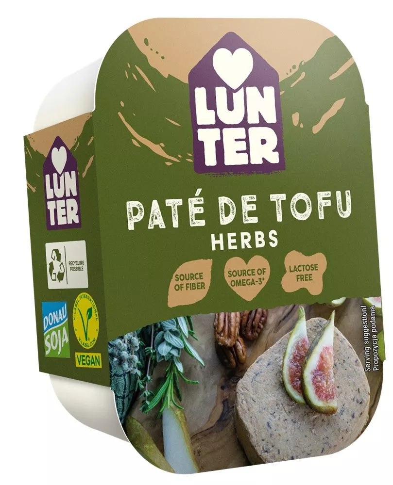 *LUNTER Pasta pasztet z tofu z ziołami (150 g)