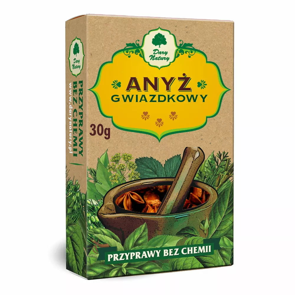 DARY NATURY Anyż gwiazdkowy cały (30g)