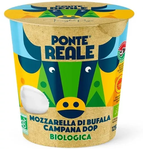 *PONTE REALE Burrata di bufala (125 g) - BIO