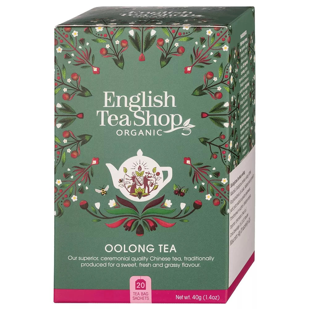 ENGLISH TEA SHOP Herbata Oolong (6x20 saszetek) - BIO (zbiorcze)