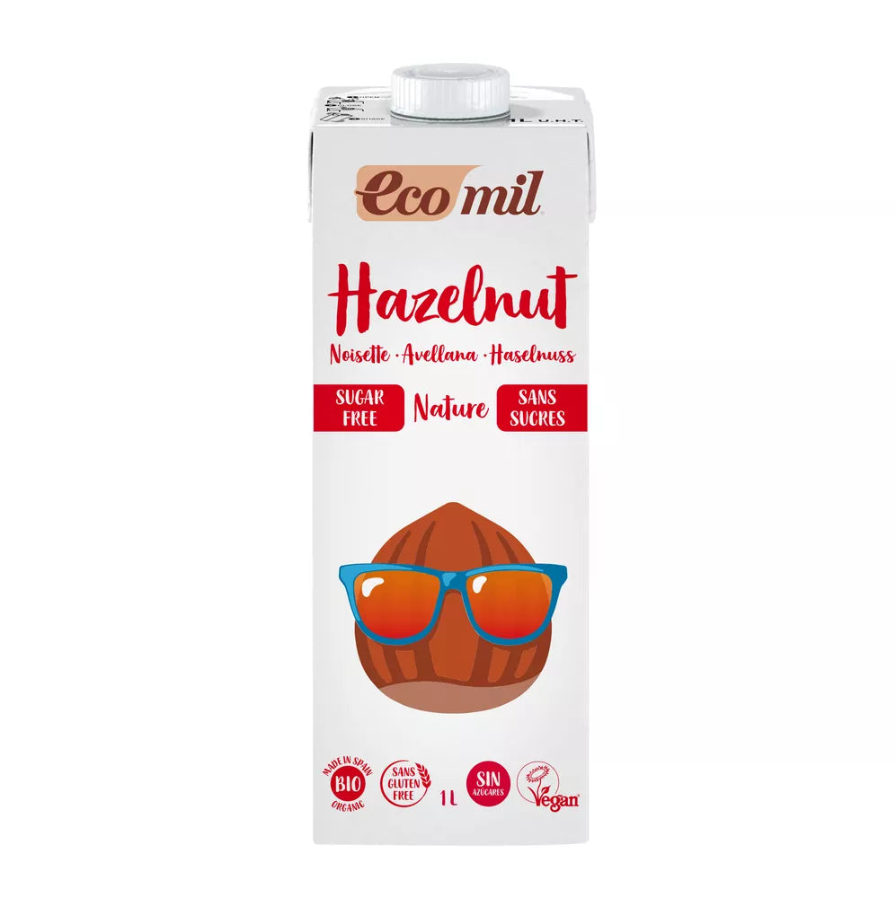 ECOMIL Napój migdałowy słodzony syropem z agawy (1l) - BIO