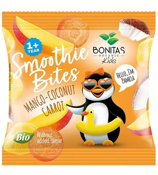 BONITAS Liofilizowany banan i jagoda (15 g) - BIO