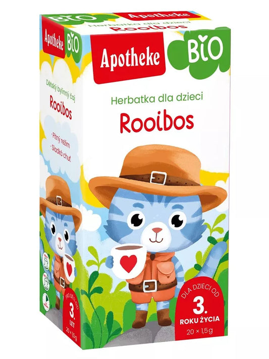 APOTHEKE Herbatka dla dzieci - Rooibos  (20 x 1,5g) (30 g) - BIO