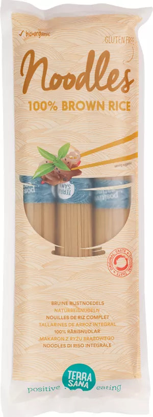 TERRASANA Makaron z ryżu brązowego (250 g) - BIO