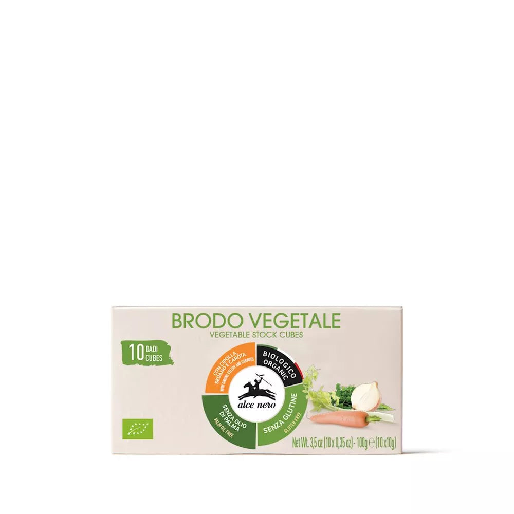 ALCE NERO Bulion - kostki warzywne (100g) - BIO