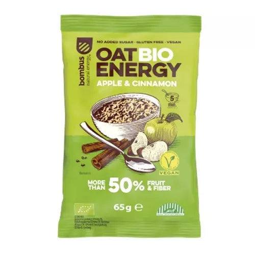 BOMBUS Owsianka kokos - kakao, bezglutenowa (65g) - BIO