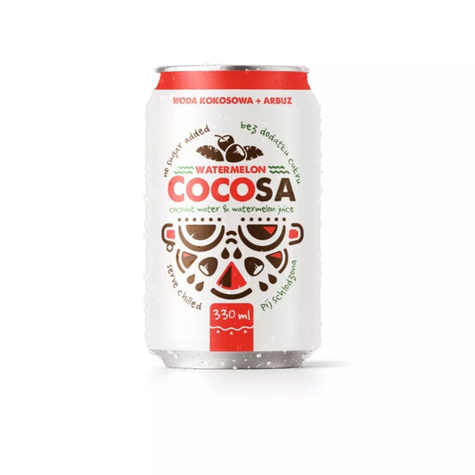 DIET-FOOD COCOSA Woda kokosowa z sokiem z arbuza (330 ml)