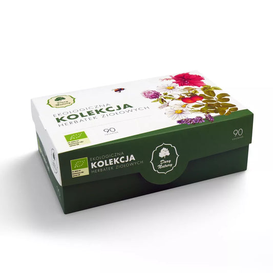 DARY NATURY Kolekcja herbatek ziołowych (90 saszetek-160g) - BIO