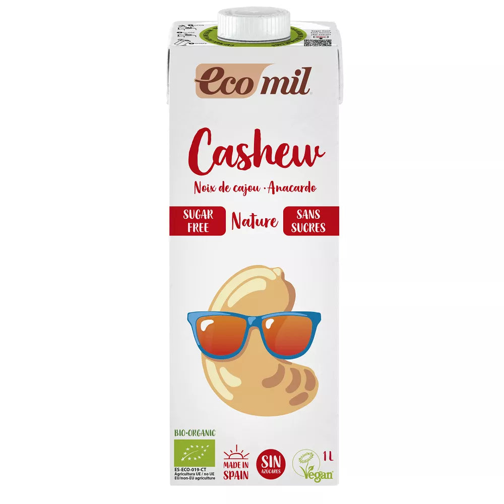 ECOMIL Napój z orzechów nerkowca bez cukru (1l) - BIO