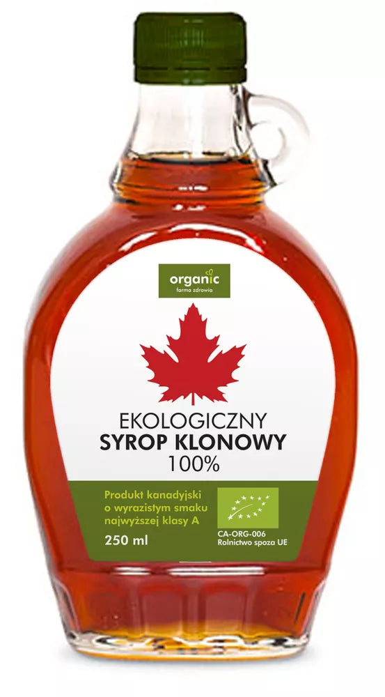 ORGANIC Syrop klonowy ekologiczny (250ml) - BIO