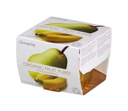 CLEARSPRING Deser jabłko-mango 2 x 100g - BIO