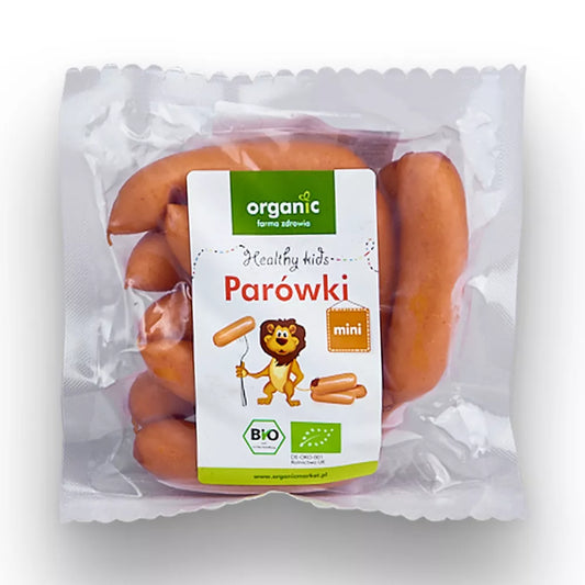 *ORGANIC Parówki wiedeńskie z delikatną cielęciną ekologiczne (200g) - BIO