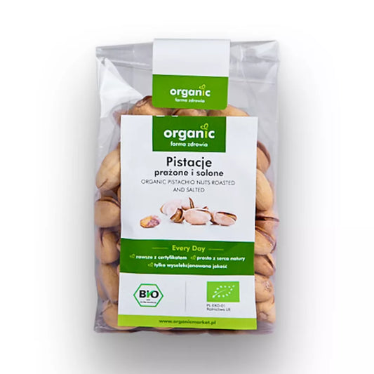 ORGANIC Pistacje prażone i solone ekologiczne (100g) - BIO