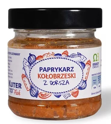KUTERFISH Paprykar kołobrzeski z dorsza (155g)