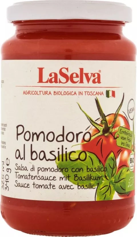 LA SELVA Sos pomidorowy z warzywami BIO (340g) - LA SELVA