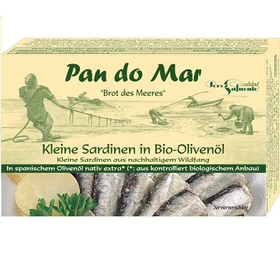 PAN DO MAR Tuńczyk w BIO oliwie z oliwek (120g)