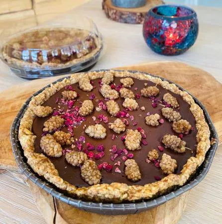 *ZDROWA MICHA Rolada bezowa bezglutenowa (400g) (Boże Narodzenie)- WYSYŁKA OD 17 GRUDNIA