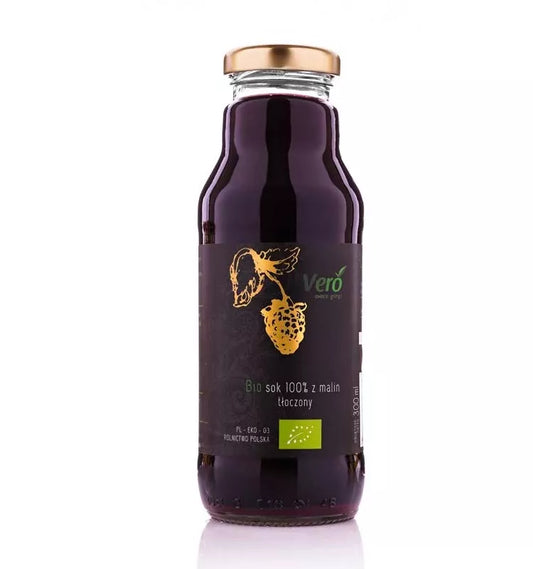 VERO Sok z malin 100% (300ml) - BIO