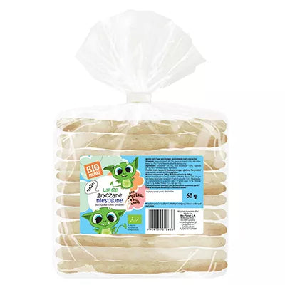 BIOMINKI Wafle kukurydziano-jaglane 62g - BIO