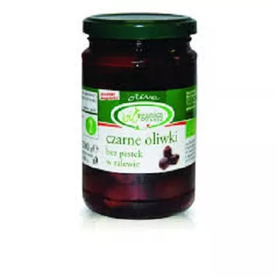BIORGANICA NUOVA Oliwki zielone bez pestek w zalewie 280 g (150 g) - BIO