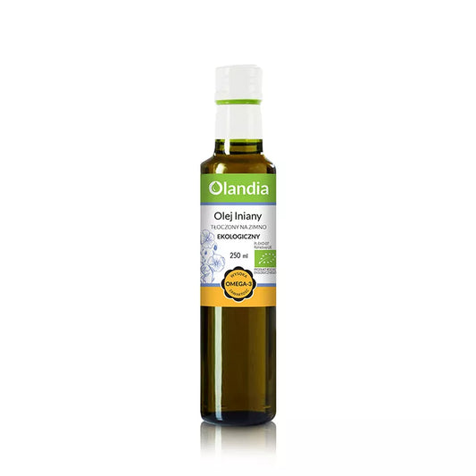 OLANDIA Olej lniany ekologiczny (250 ml) - BIO