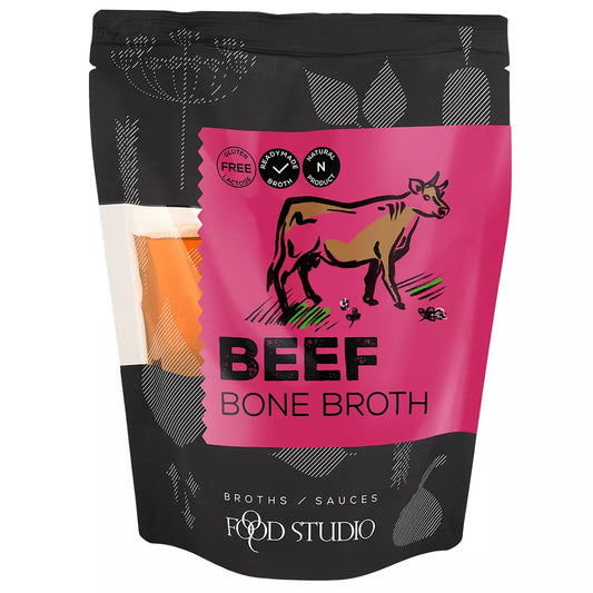 *FOOD STUDIO Bulion warzywny w płynie, bezglutenowy (350ml) - BIO