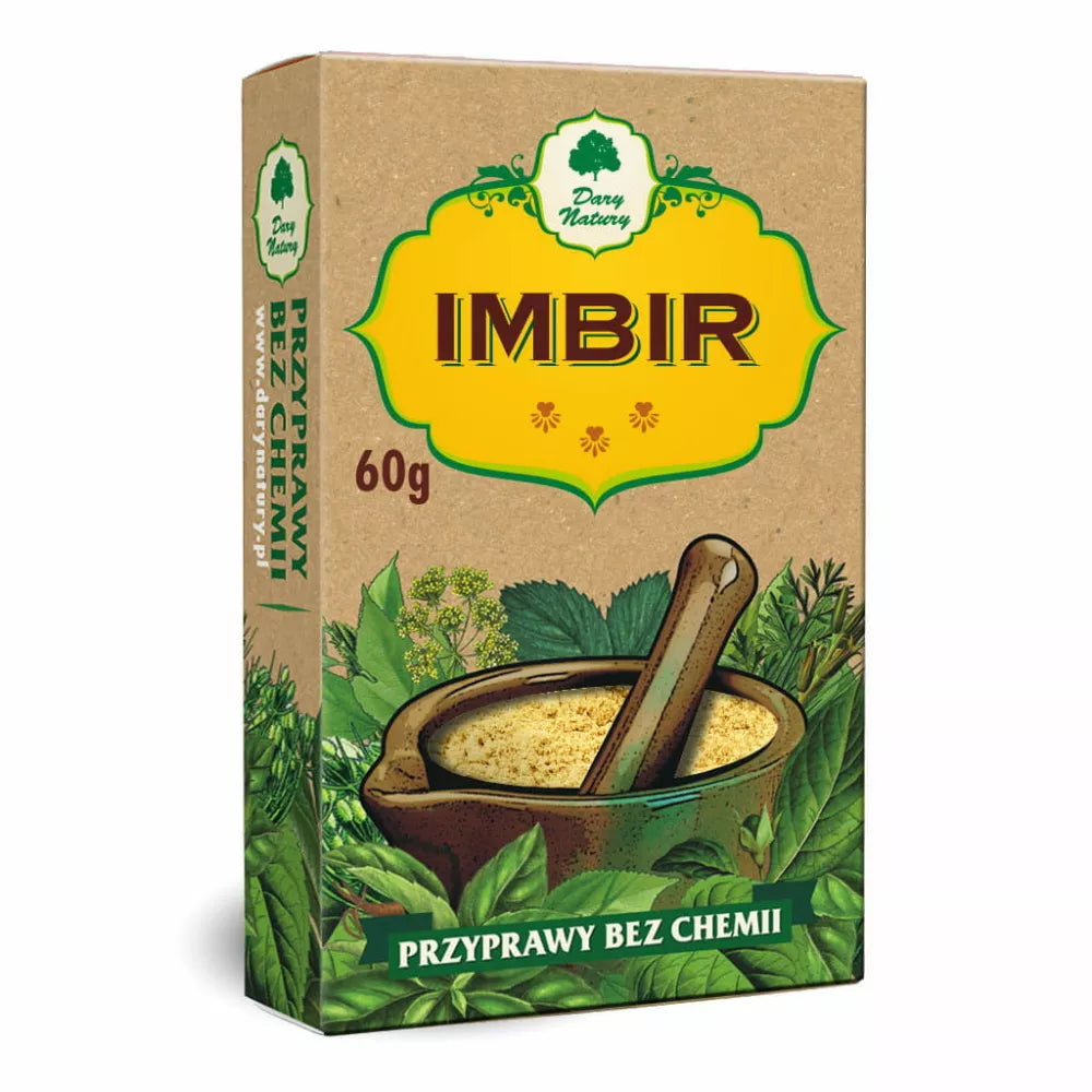 DARY NATURY Imbir mielony (60g)