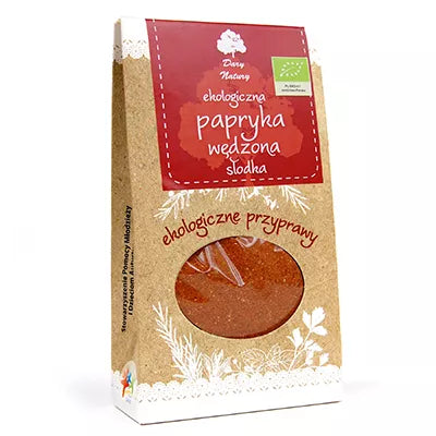 DARY NATURY Papryka wędzona słodka (50g) - BIO