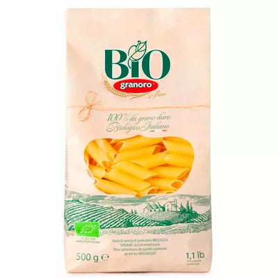 GRANORO Makaron pszenny fusilli pełnoziarnisty (500 g) - BIO
