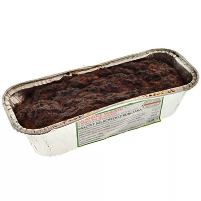 *MAŁOPOLSKI SMAK Pasztet szlachecki drobiowy (250g) (f)