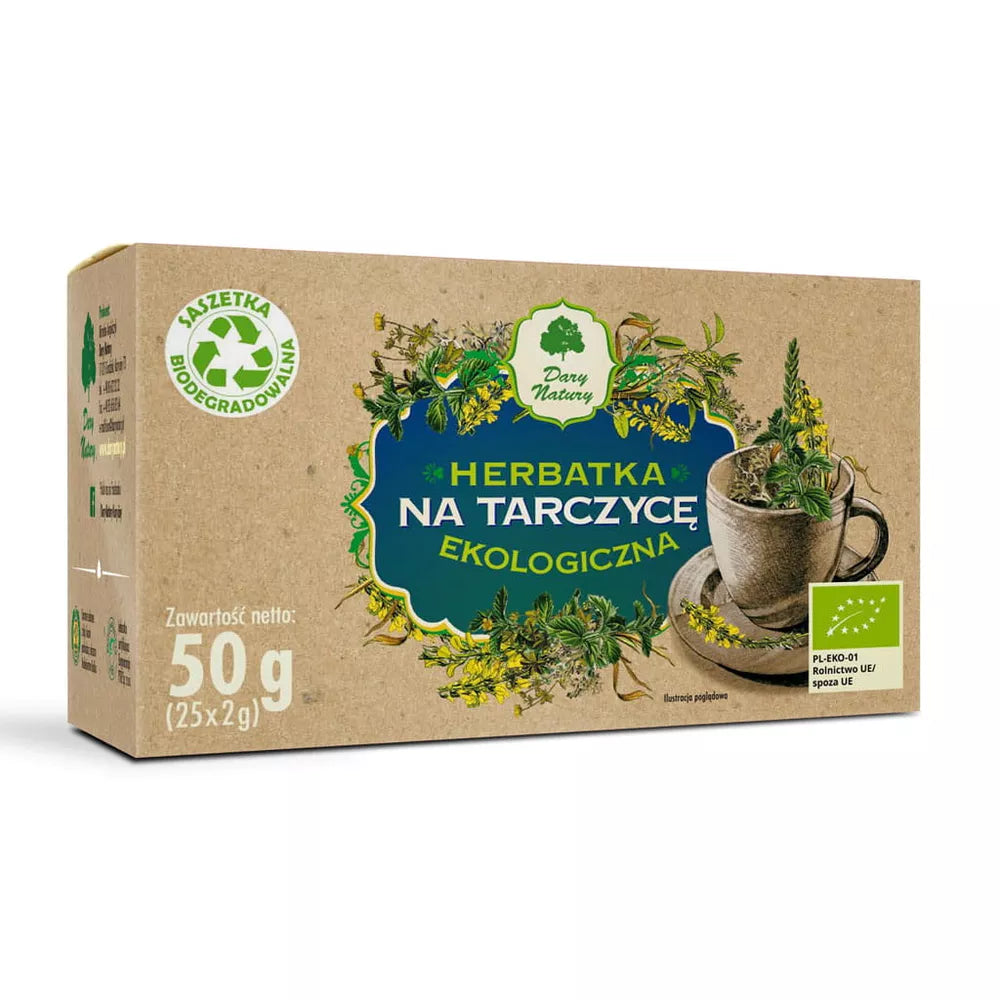 DARY NATURY Herbatka polecana przy cukrzycy (50g) (25 x 2g) - BIO