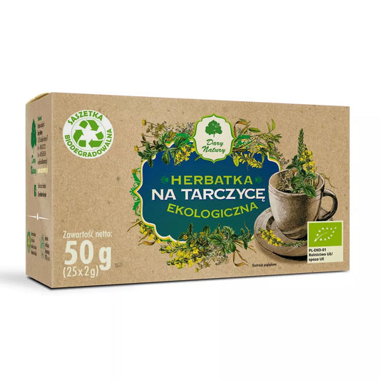 DARY NATURY Herbatka polecana przy cukrzycy (50g) (25 x 2g) - BIO
